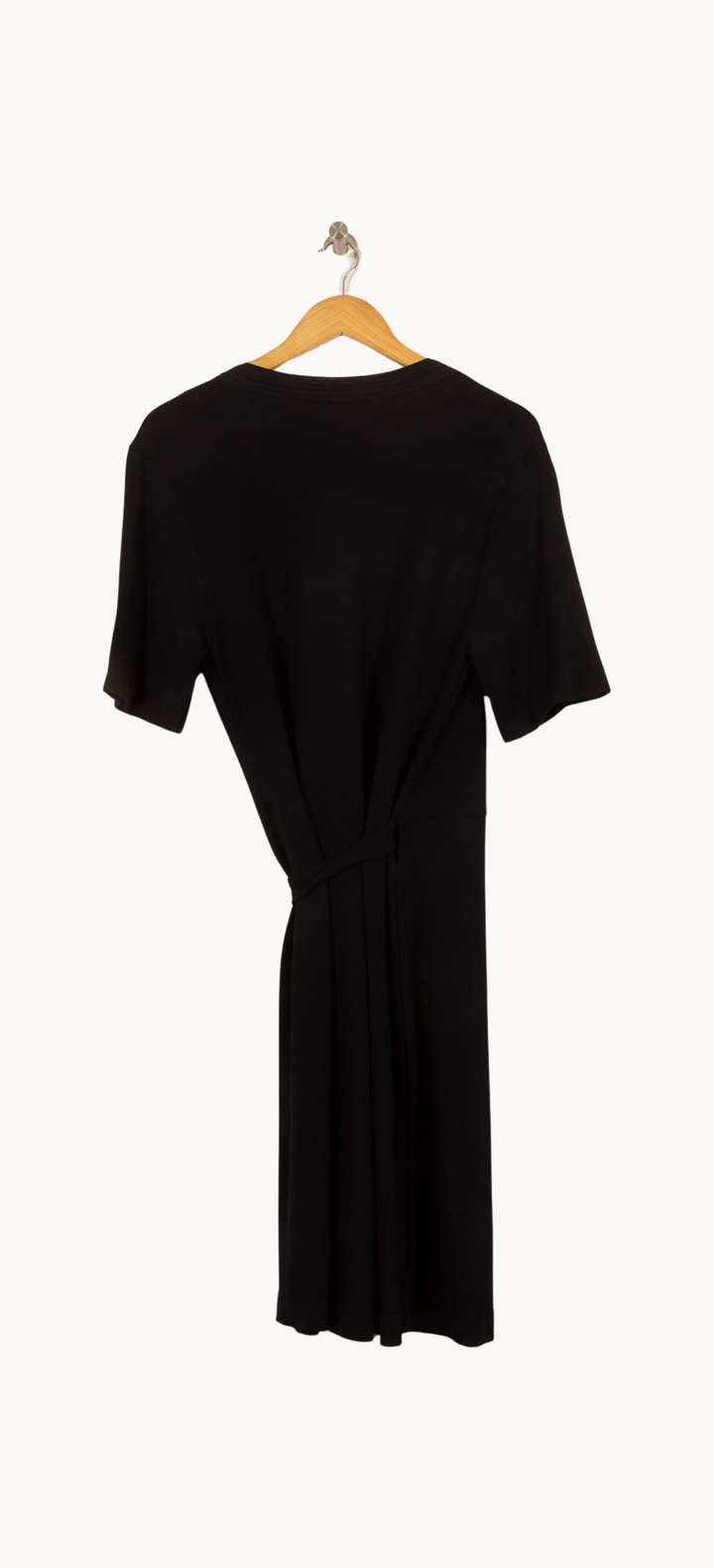 Robe portefeuille noire - Taille XS/34 de la marque Filippa K | PARAD63482 - Vendu par Paradigme - Image 4