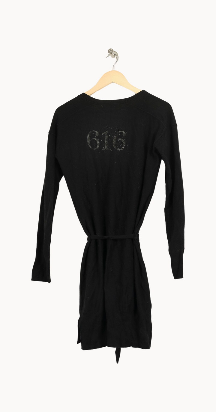 Cardigan Noir - Taille M/38 de la marque IKKS | PARAD36115 - Vendu par Paradigme - Image 4