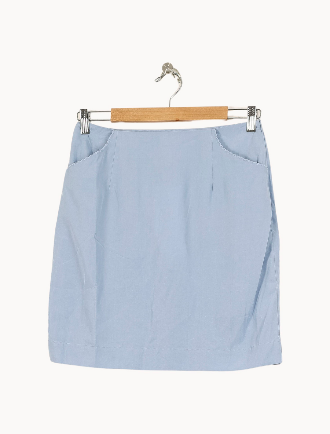 Jupe Courte Bleue - Taille M/38 de la marque Grace & Mila | PARAD66922 - Vendu par Paradigme - Image 2