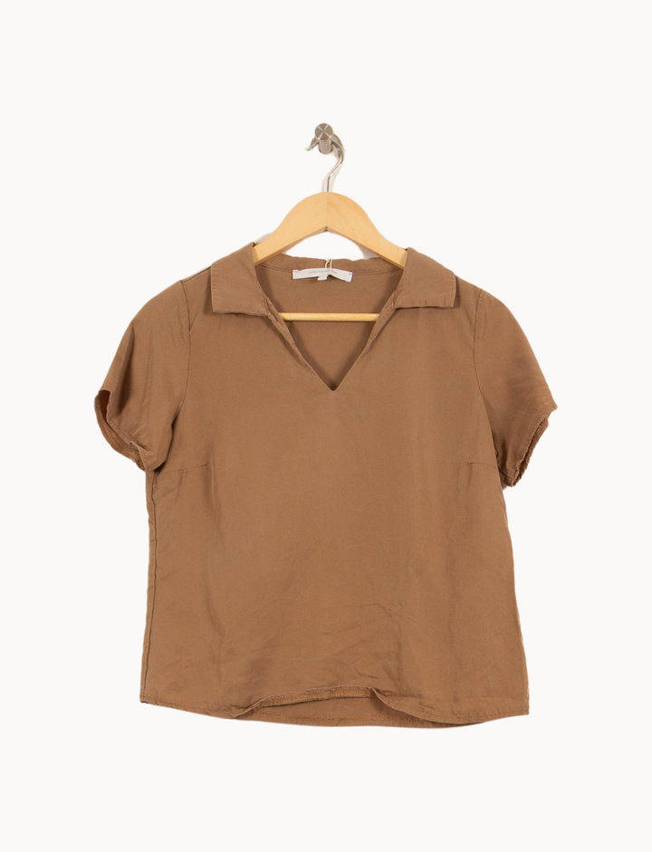 Chemisette Beige - Taille XS/34 de la marque La Fée Maraboutée | PARAD50744 - Vendu par Paradigme - Image 2
