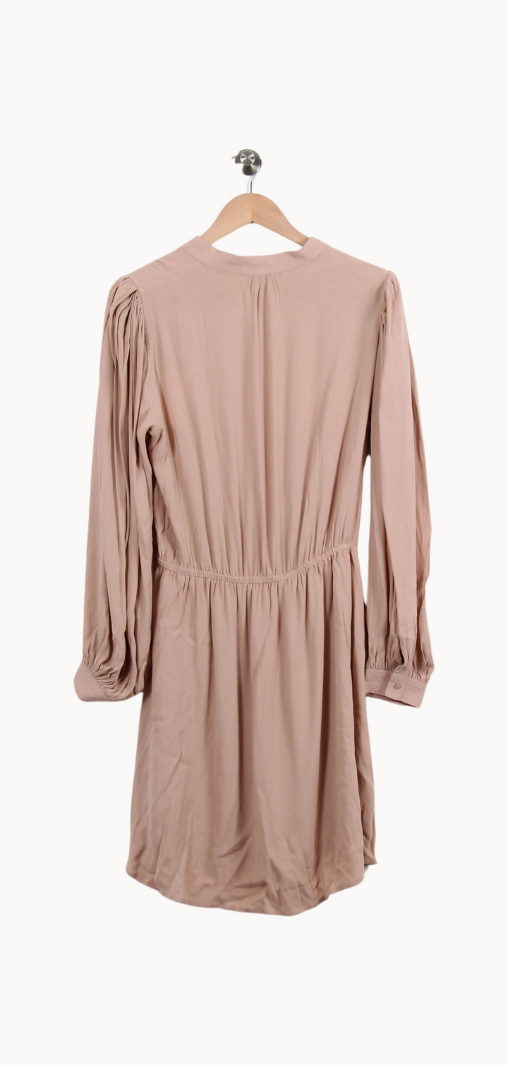 Robe Chemise Rose - Taille L/40 de la marque Bérénice | PARAD69510 - Vendu par Paradigme - Image 4