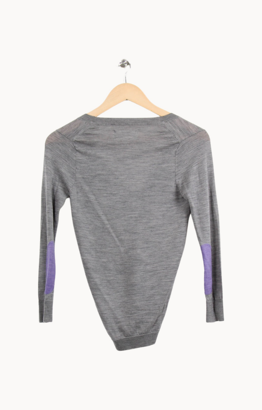 Cardigan Gris et Violet - Taille S/36 de la marque Zadig&Voltaire | PARAD64315 - Vendu par Paradigme - Image 4