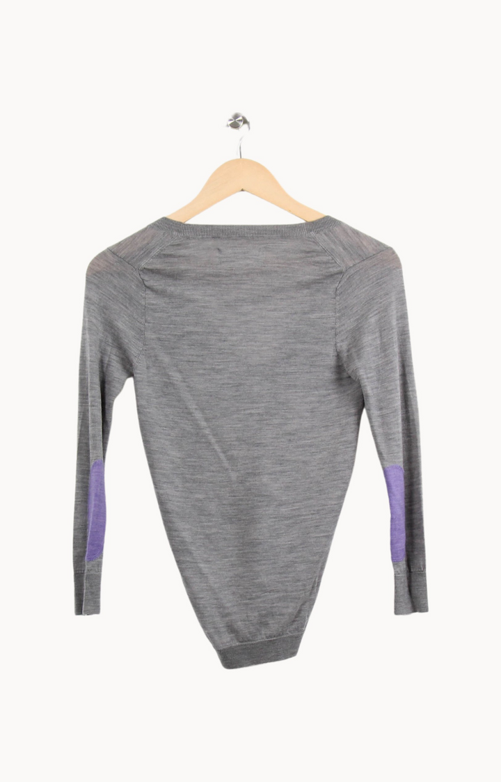 Cardigan Gris et Violet - Taille S/36 de la marque Zadig&Voltaire | PARAD64315 - Vendu par Paradigme - Image 4