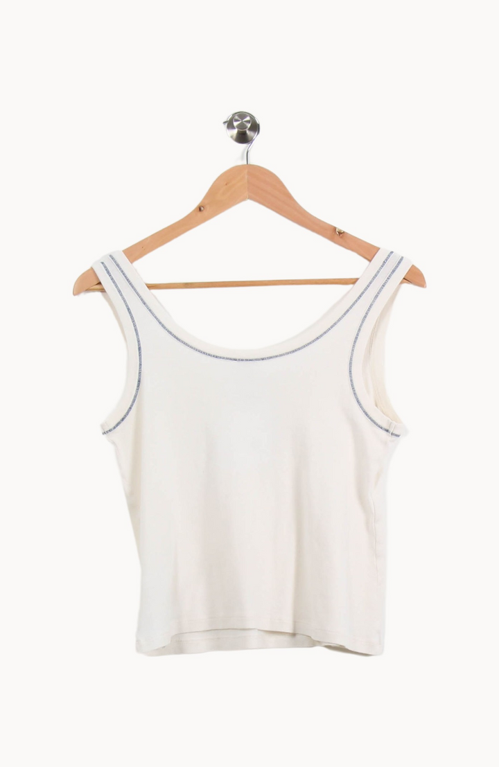 Débardeur Blanc - Taille S/36 de la marque Claudie Pierlot | PARAD48873 - Vendu par Paradigme - Image 4