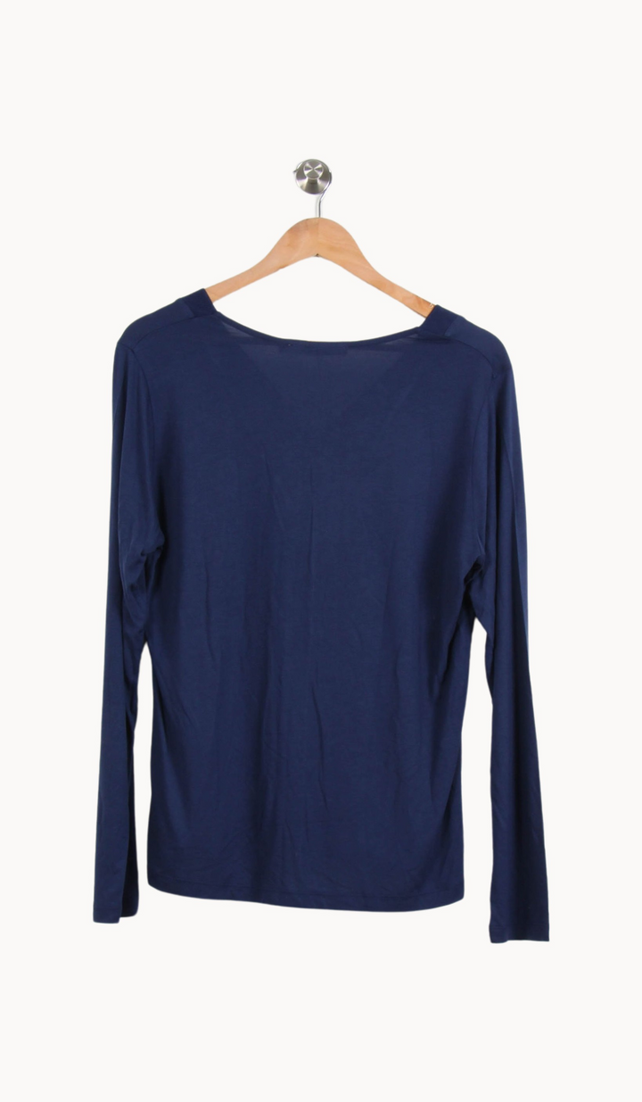 Blouse Bleue - Taille XL/42 de la marque La Fée Maraboutée | PARAD53480 - Vendu par Paradigme - Image 4