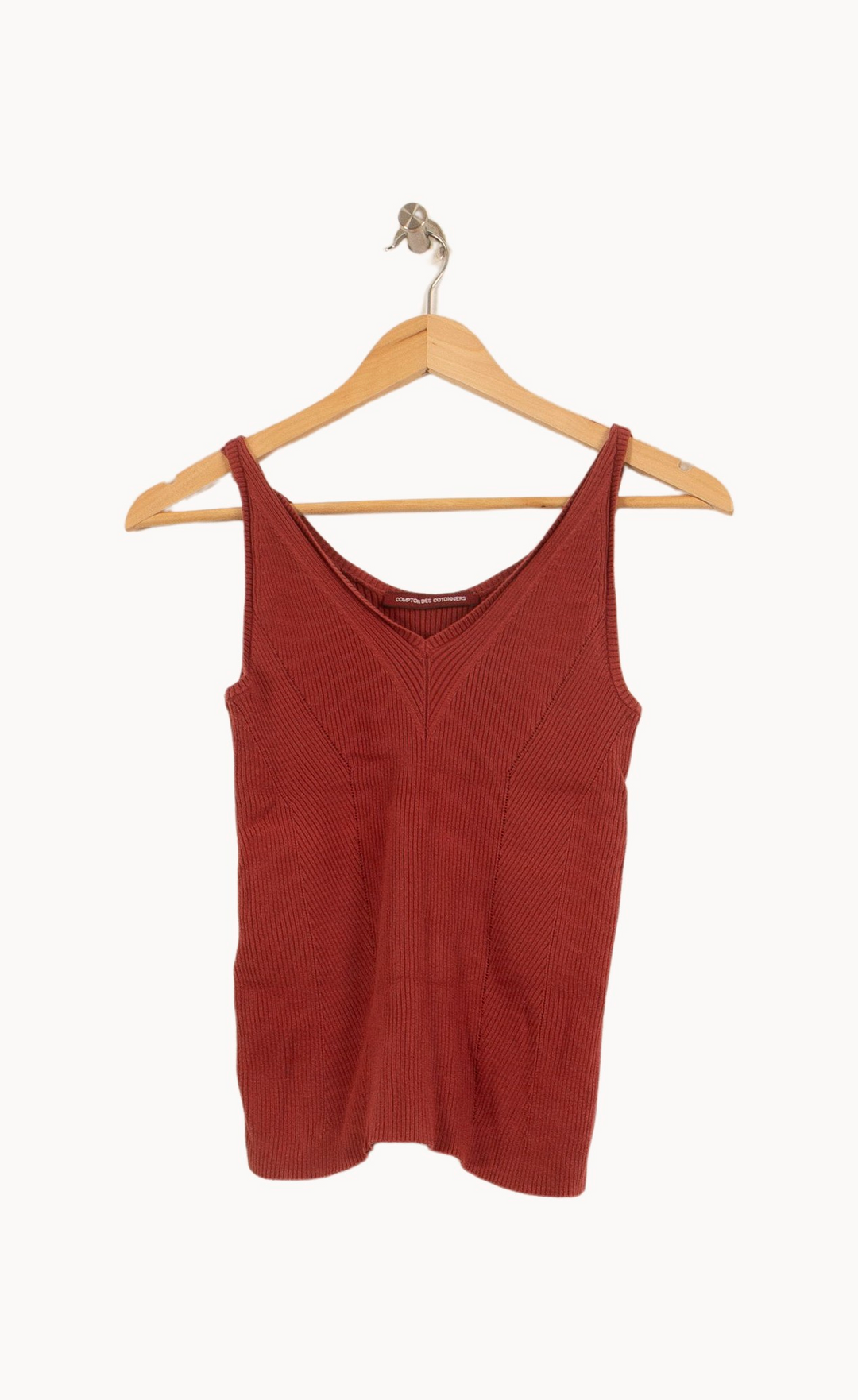 Débardeur Bordeaux - Taille XS/34 de la marque Comptoir des Cotonniers | PARAD65025 - Vendu par Paradigme - Image 2