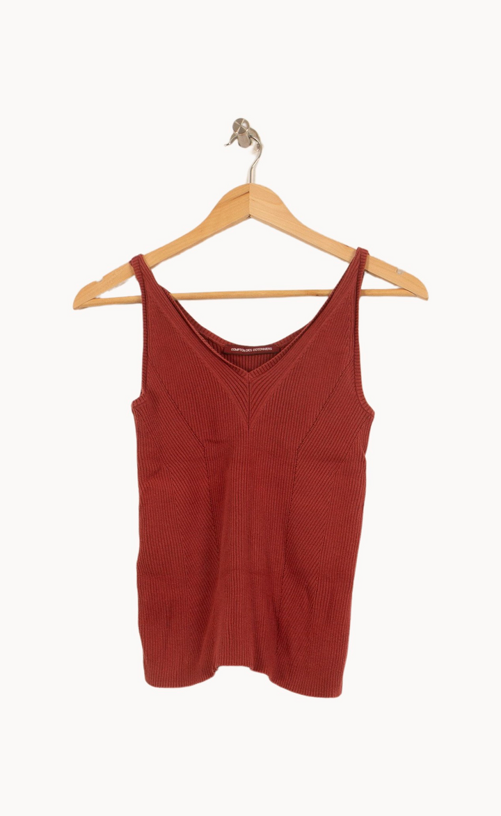 Débardeur Bordeaux - Taille XS/34 de la marque Comptoir des Cotonniers | PARAD65025 - Vendu par Paradigme - Image 2