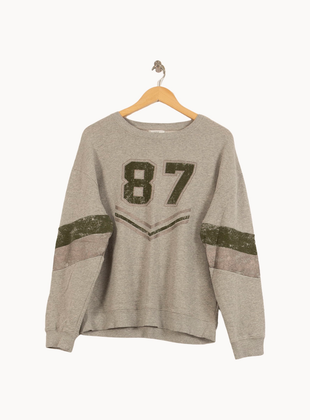 Sweat Gris et Kaki - Taille L/40 de la marque IKKS | PARAD65352 - Vendu par Paradigme - Image 2