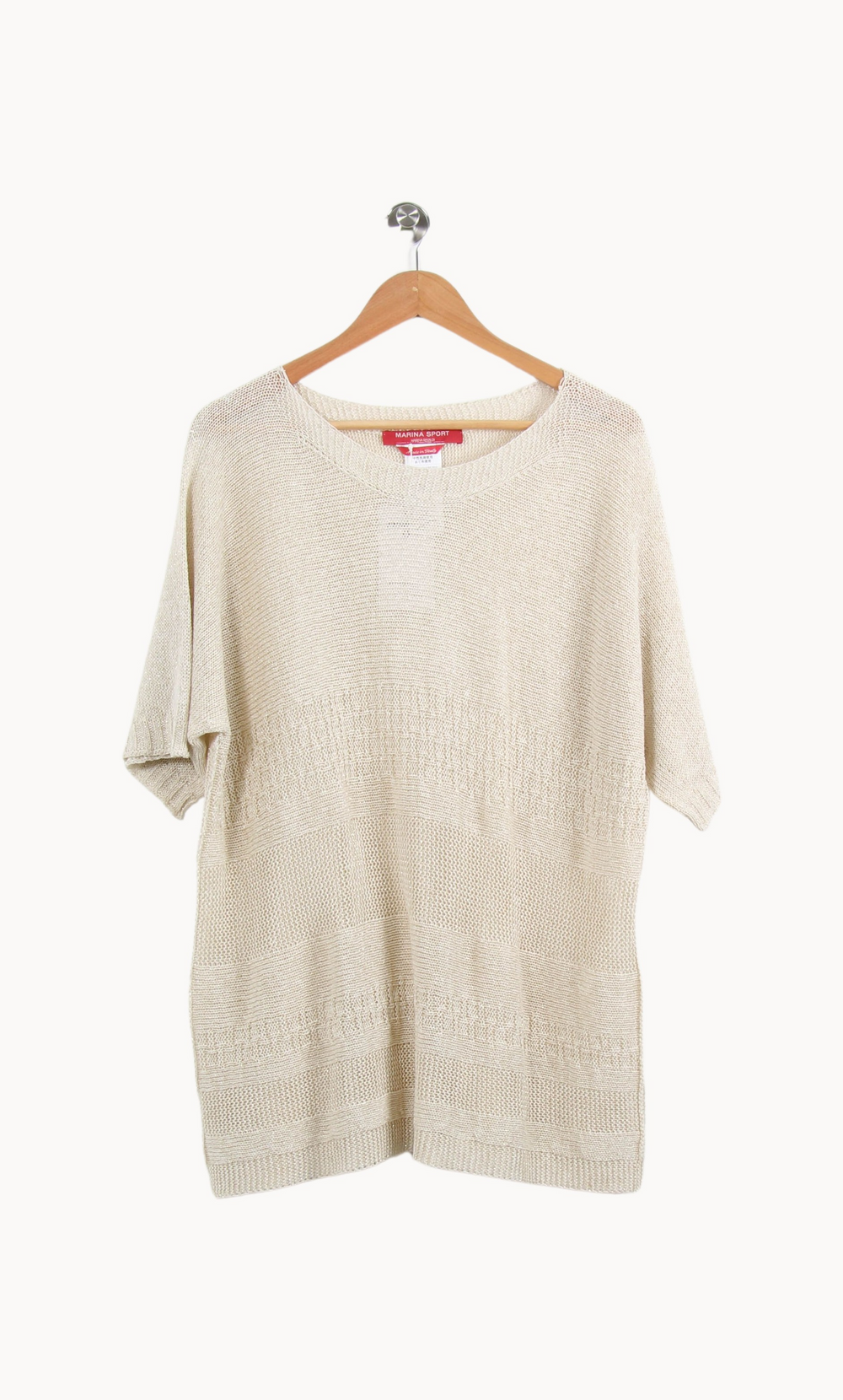 Pull Doré - Taille XL/42 de la marque Marina Rinaldi | PARAD65218 - Vendu par Paradigme - Image 2