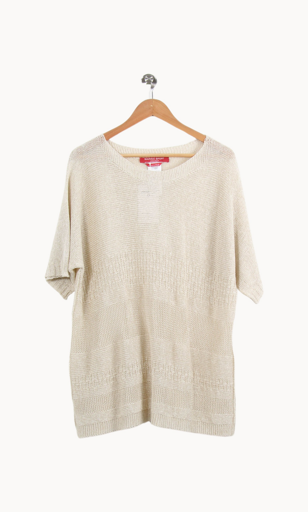 Pull Doré - Taille XL/42 de la marque Marina Rinaldi | PARAD65218 - Vendu par Paradigme - Image 2
