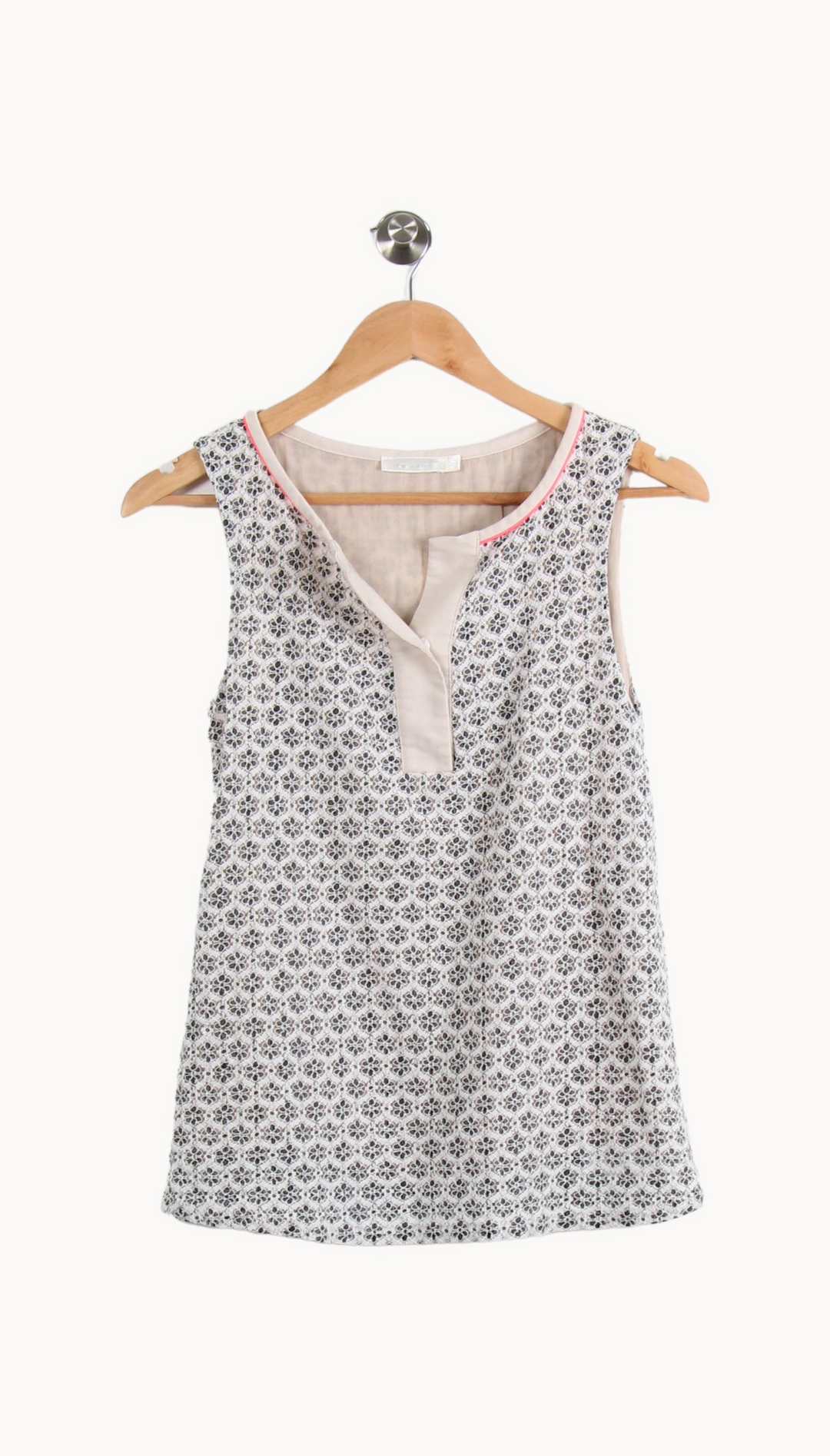 Débardeur Blanc et Noir - Taille XS/34 de la marque One Step | PARAD66579 - Vendu par Paradigme - Image 2