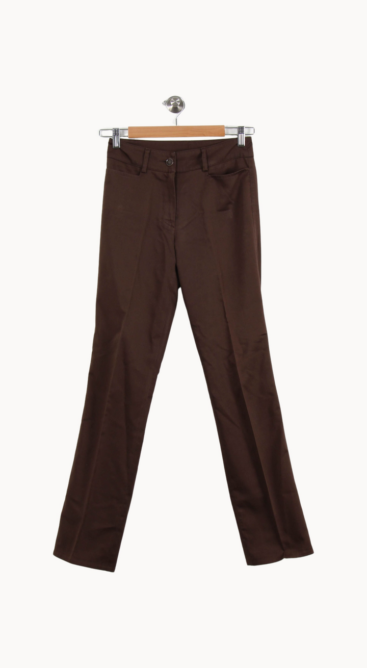 Pantalon Marron - Taille XS/34 de la marque Caroll | PLY0786 - Vendu par Paradigme - Image 2