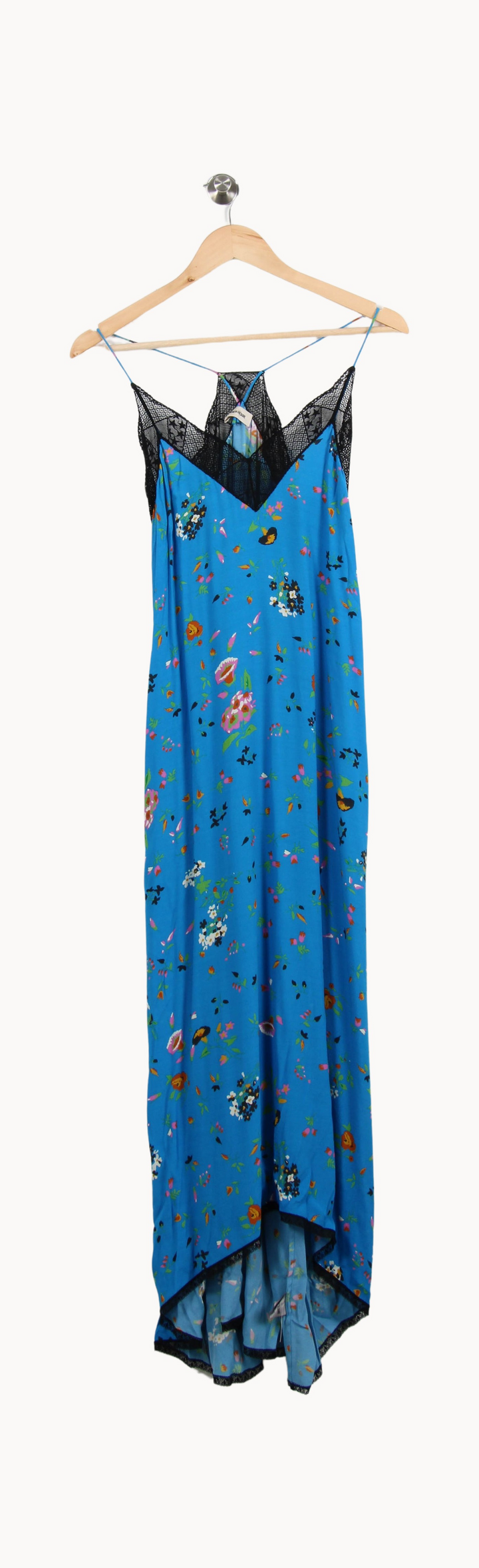 Robe Longue Bleue - Taille S/36 de la marque Zadig&Voltaire | PARAD50407 - Vendu par Paradigme - Image 4