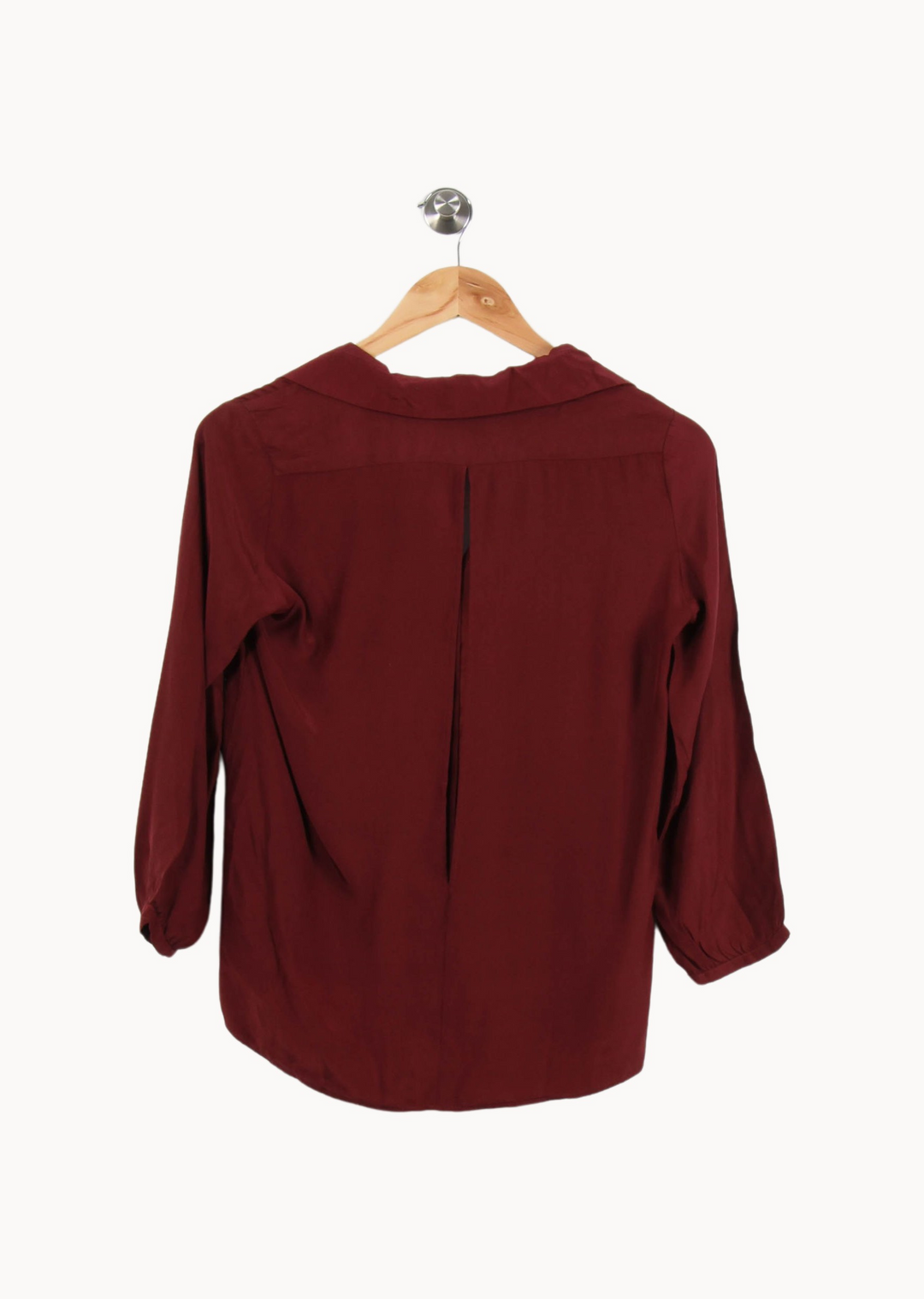 Chemise Bordeaux - Taille S/36 de la marque Sandro | PARAD67873 - Vendu par Paradigme - Image 4