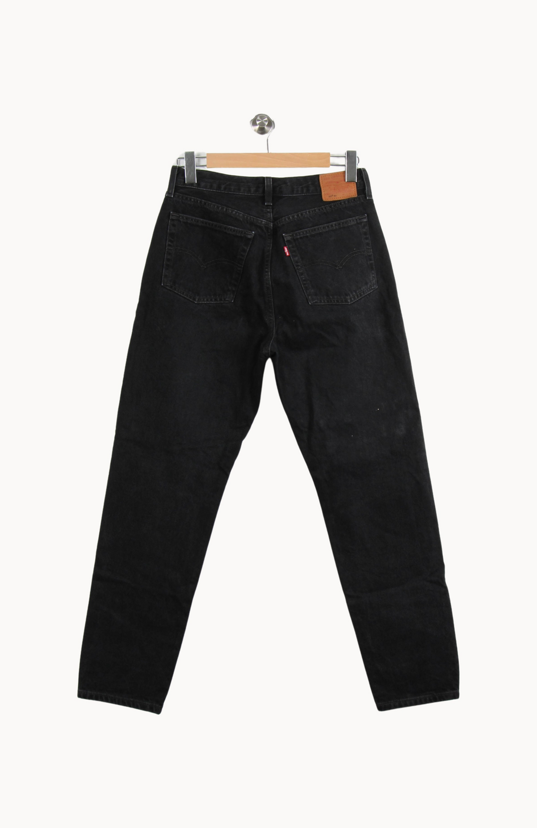Jean Effilé Noir - Taille L/40 de la marque Levi's | PARAD66615 - Vendu par Paradigme - Image 4