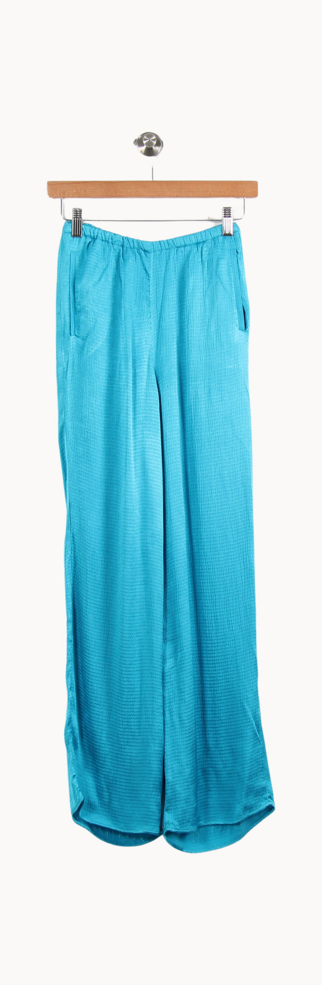Pantalon Large Bleu - Taille XS/34 de la marque American Vintage | PARAD55383 - Vendu par Paradigme - Image 2