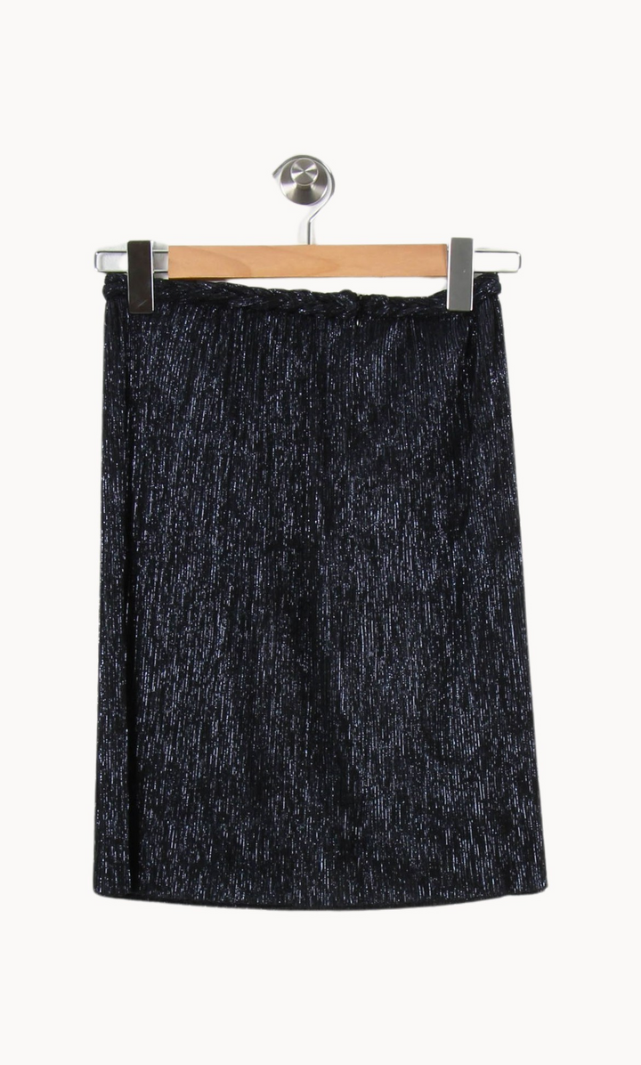 Jupe Courte Bleue - Taille S/36 de la marque ba&sh | PARAD51306 - Vendu par Paradigme - Image 4