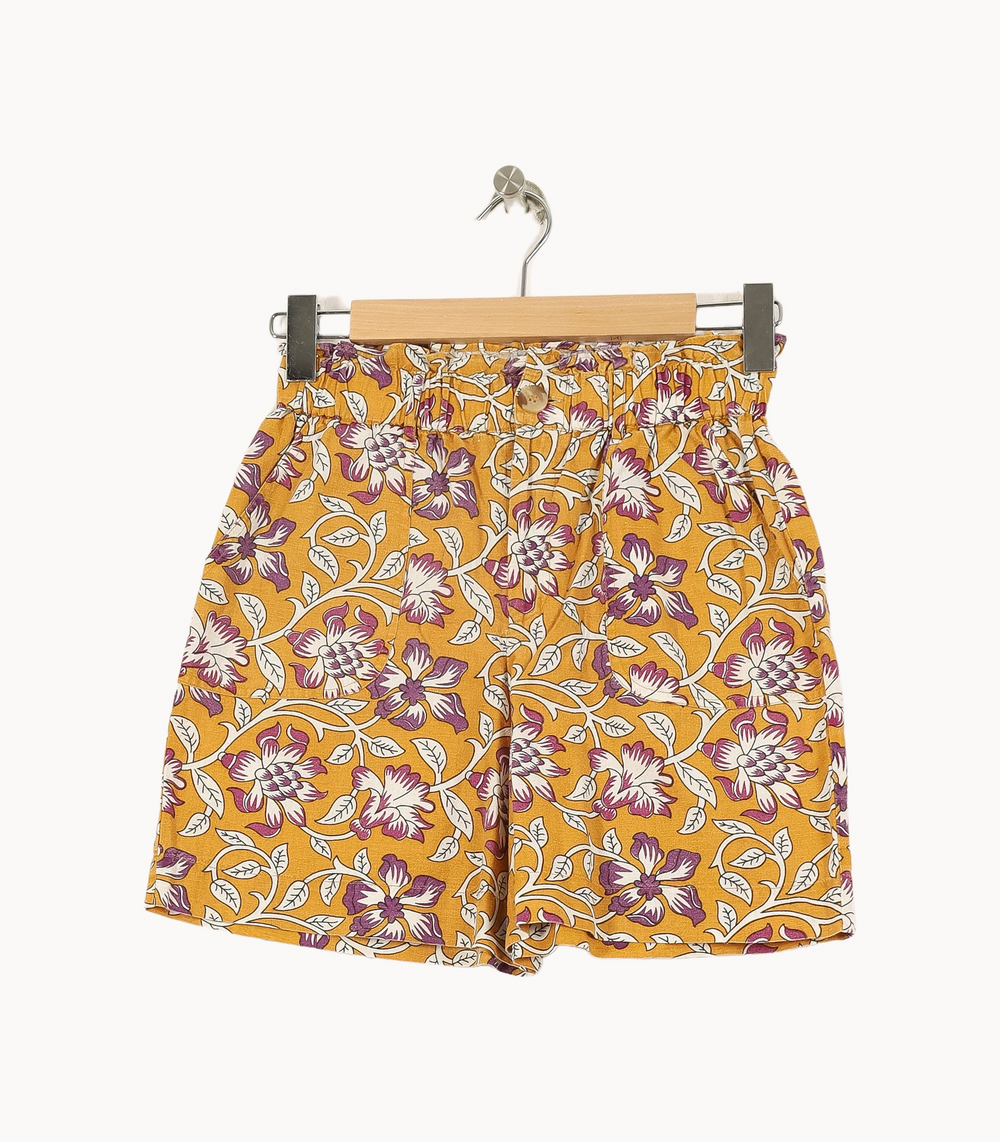 Short Jaune et Violet - Taille XS/34 de la marque Petite Mendigote | PARAD66932 - Vendu par Paradigme - Image 2