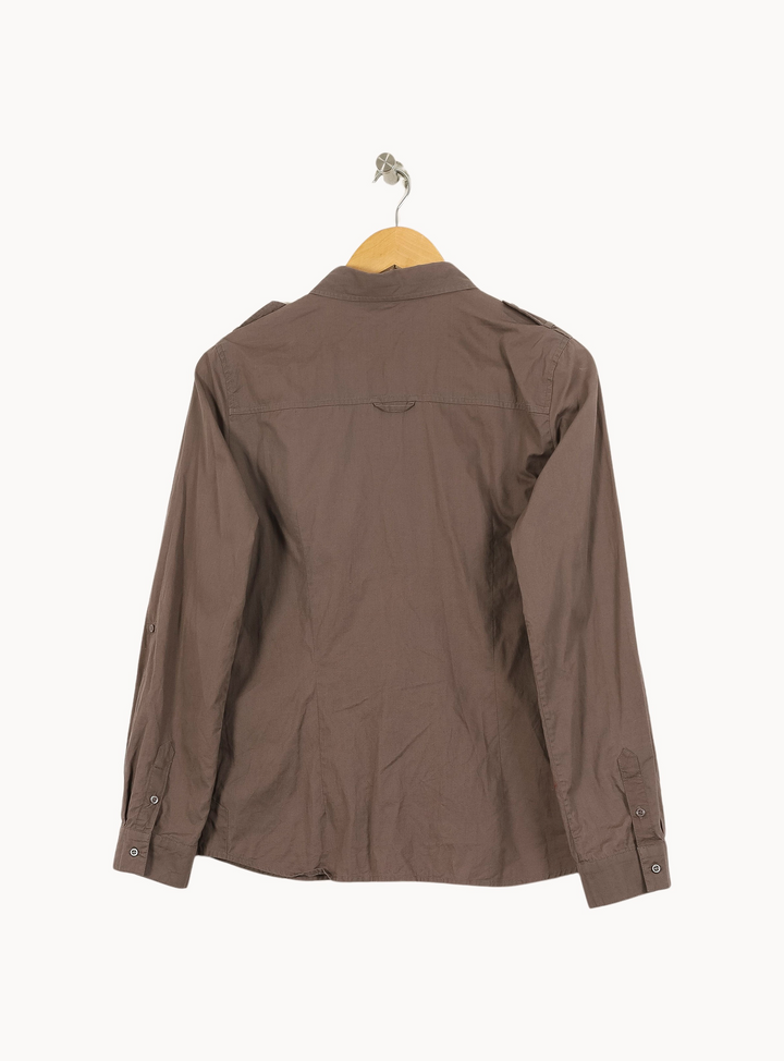 Chemise Marron - Taille XL/42 de la marque Comptoir des Cotonniers | PARAD62304 - Vendu par Paradigme - Image 4
