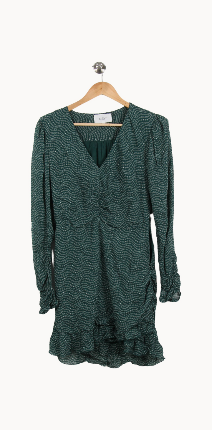 Robe courte verte - Taille L/40 de la marque ba&sh | PARAD46319 - Vendu par Paradigme - Image 2