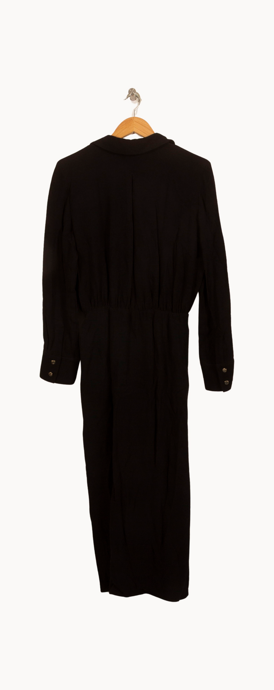 Robe Chemise Noire - Taille S/36 de la marque ba&sh | PARAD55763 - Vendu par Paradigme - Image 4