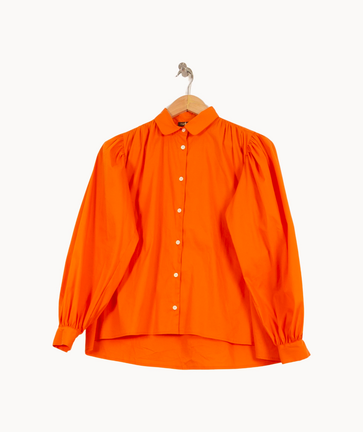 Chemise Orange - Taille XS/34 de la marque Maje | PARAD63943 - Vendu par Paradigme - Image 2