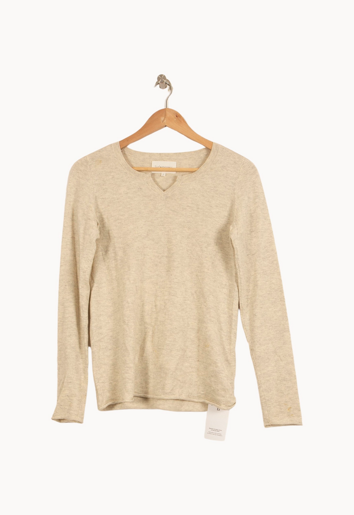 Pull Beige - Taille S/36 de la marque Sud express | PARAD51452 - Vendu par Paradigme - Image 2