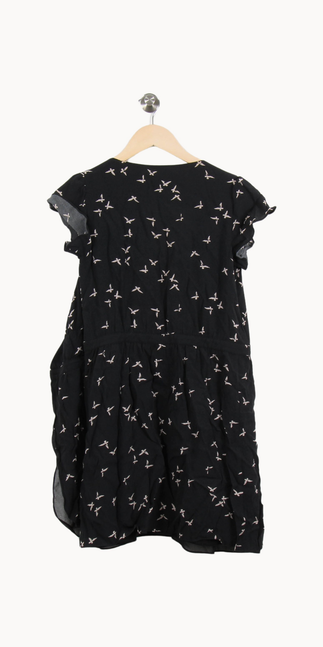 Robe noire à motifs - Taille XS/34 de la marque Comptoir des Cotonniers | PARAD42251 - Vendu par Paradigme - Image 4