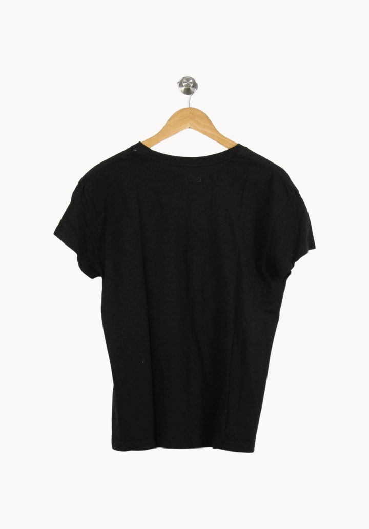 Tee-shirt Noir - Taille M/38 de la marque ba&sh | PARAD52059 - Vendu par Paradigme - Image 4