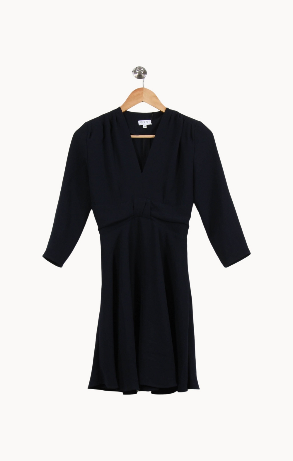Robe Midi Bleue - Taille XS/34 de la marque Claudie Pierlot | PARAD55635 - Vendu par Paradigme - Image 2