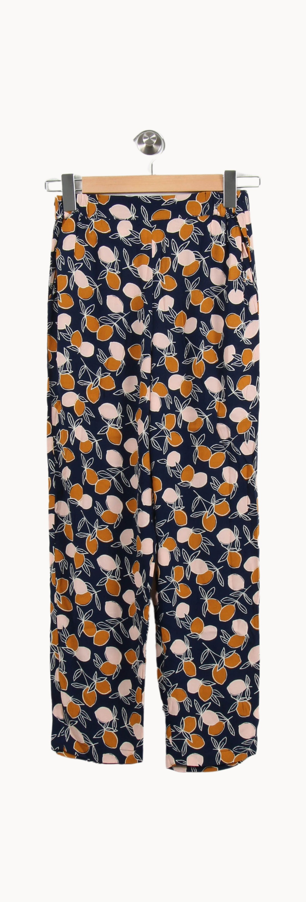 Pantalon Bleu Marine et Orange - Taille XS/34 de la marque Des petits hauts | PARAD69531 - Vendu par Paradigme - Image 2