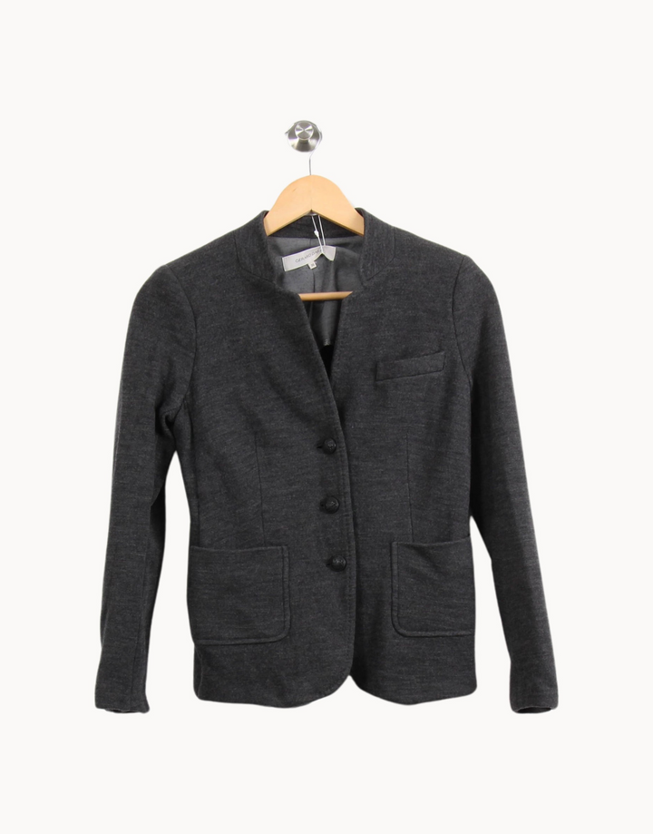 Blazer Gris - Taille S/36 de la marque Gerard Darel | PARAD64206 - Vendu par Paradigme - Image 2