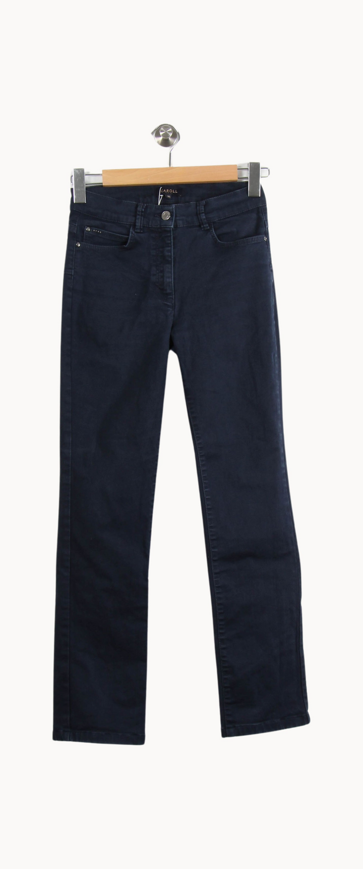 Jean Bleu - Taille S/36 de la marque Caroll | PARAD66498 - Vendu par Paradigme - Image 2
