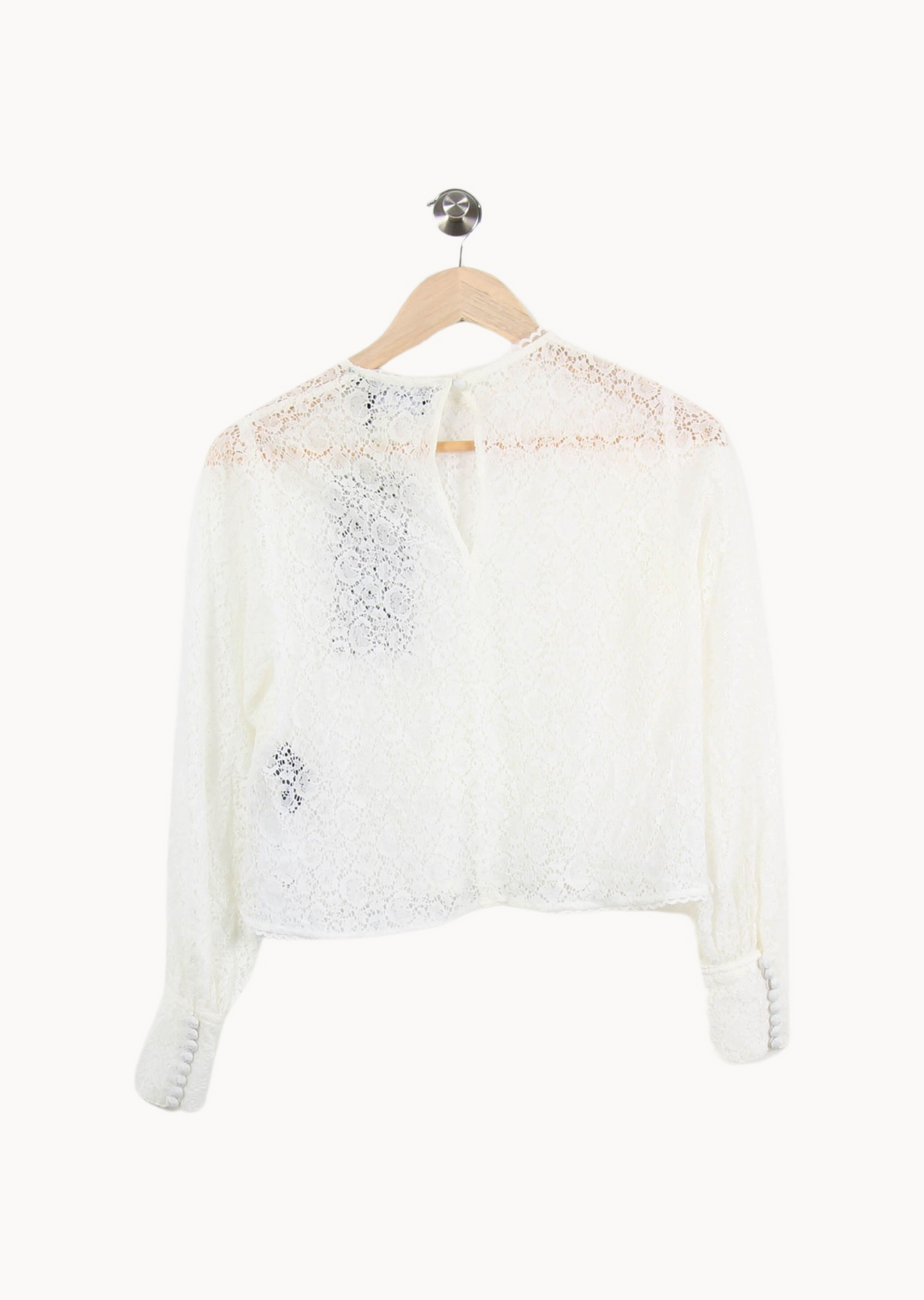 Blouse Blanche - Taille XS/34 de la marque The Kooples | PARAD51371 - Vendu par Paradigme - Image 4