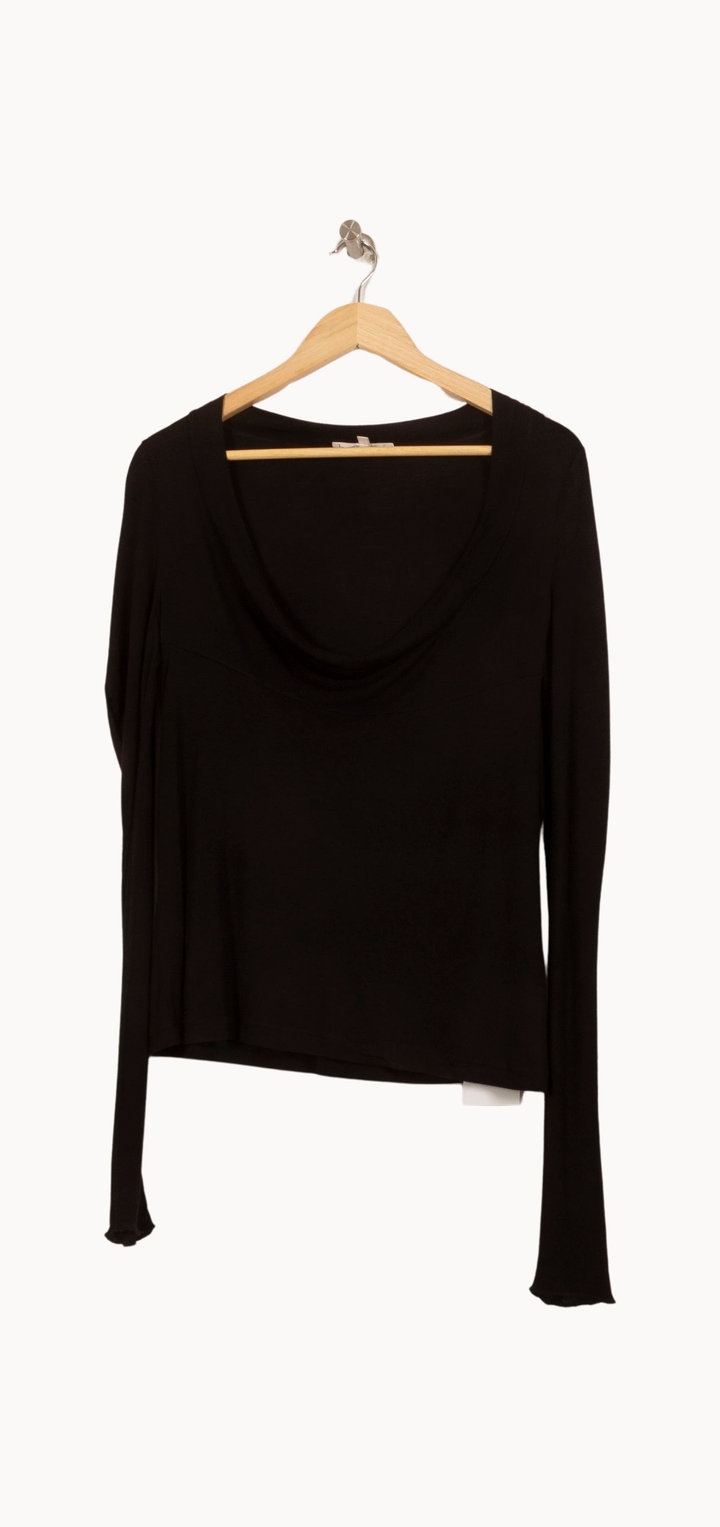 T-shirt manches longues noir - Taille M/38 de la marque Vanessa Bruno | PARAD41998 - Vendu par Paradigme - Image 2