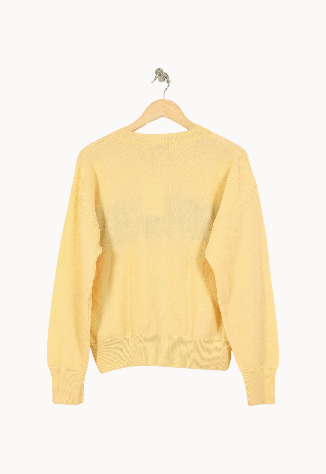 Pull Jaune - Taille L/40 de la marque Sandro | PARAD52113 - Vendu par Paradigme - Image 4