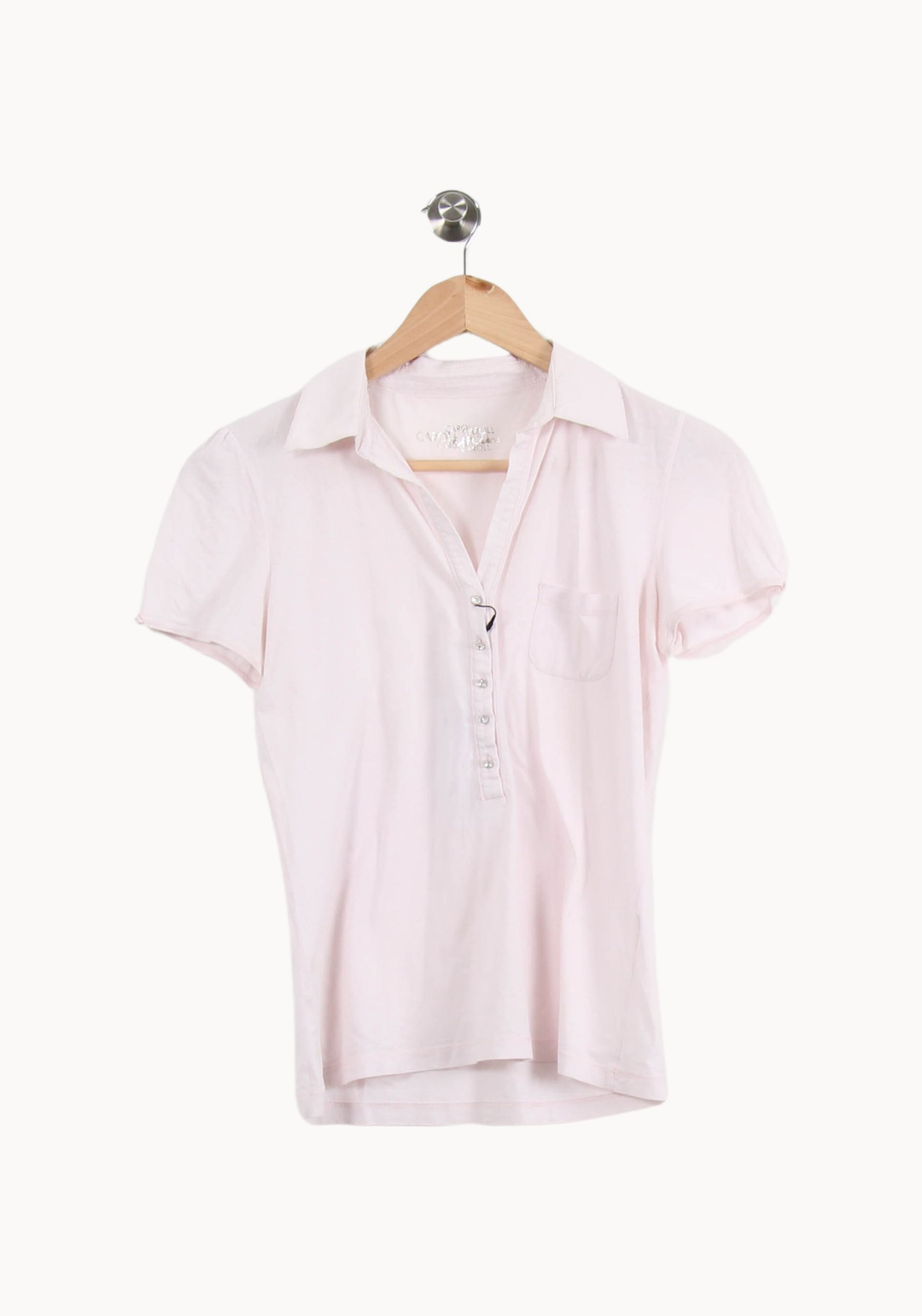 Polo Rose - Taille M/38 de la marque Caroll | PARAD55255 - Vendu par Paradigme - Image 2