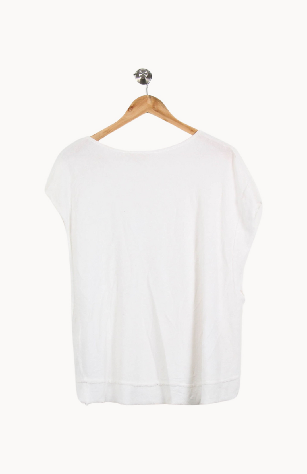 Pull Blanc - Taille S/36 de la marque American Vintage | PARAD54733 - Vendu par Paradigme - Image 4