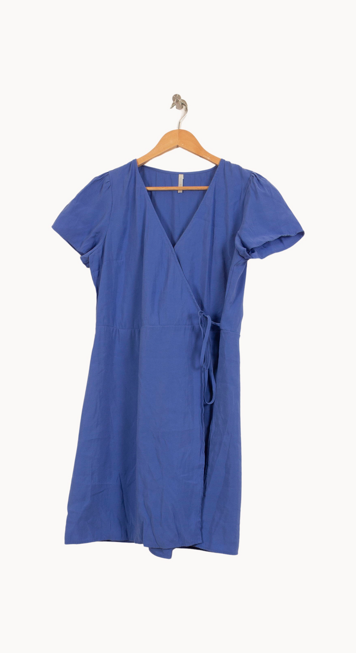 Robe Portefeuille Bleue - Taille S/36 de la marque I.Code | PARAD63896 - Vendu par Paradigme - Image 2