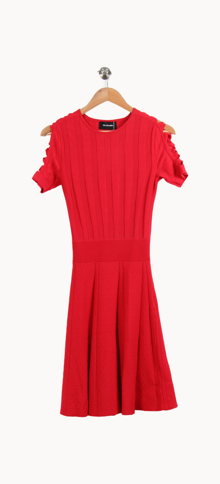 Robe Courte Rouge - Taille S/36 de la marque The Kooples | PARAD64913 - Vendu par Paradigme - Image 2