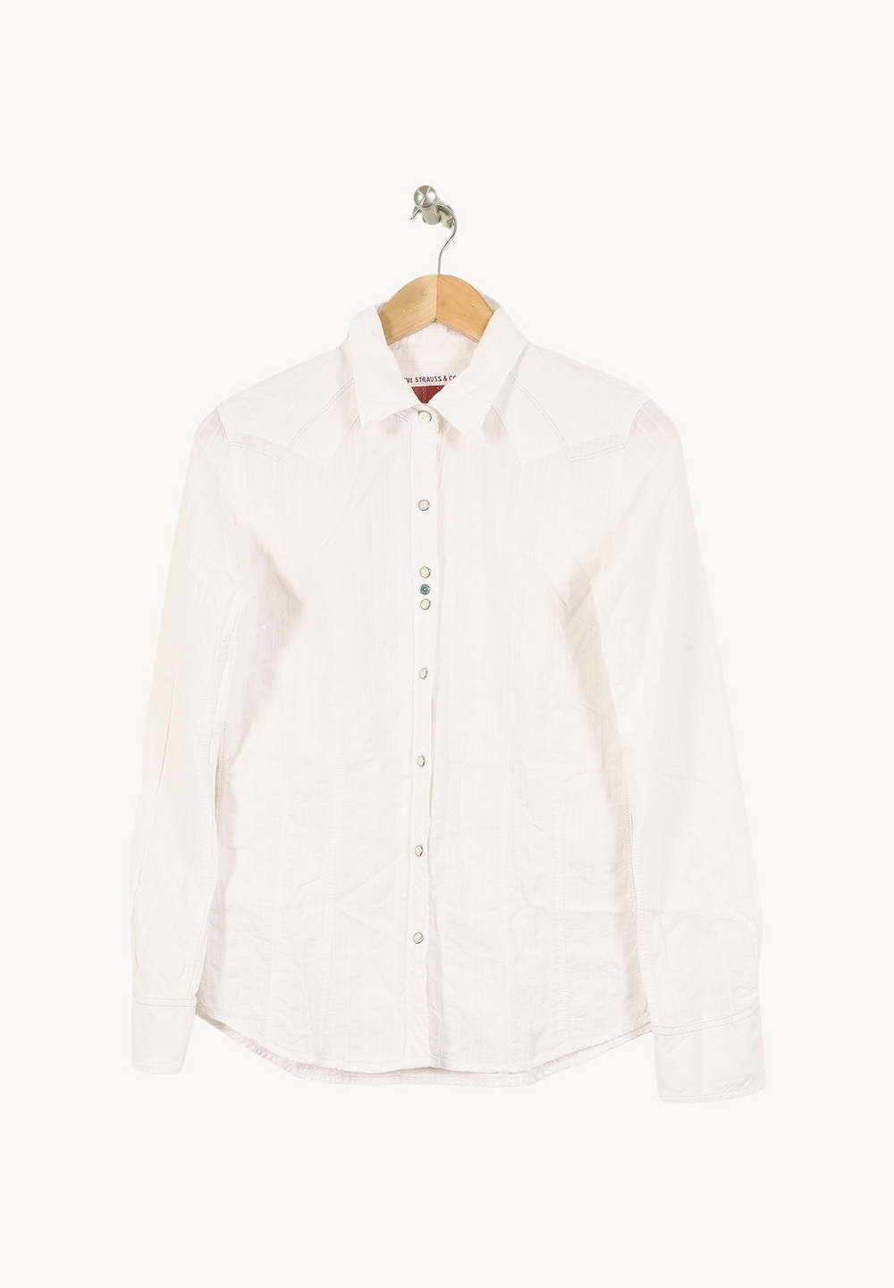 Chemise Blanche - Taille M/38 de la marque Levi's | PARAD49198 - Vendu par Paradigme - Image 2