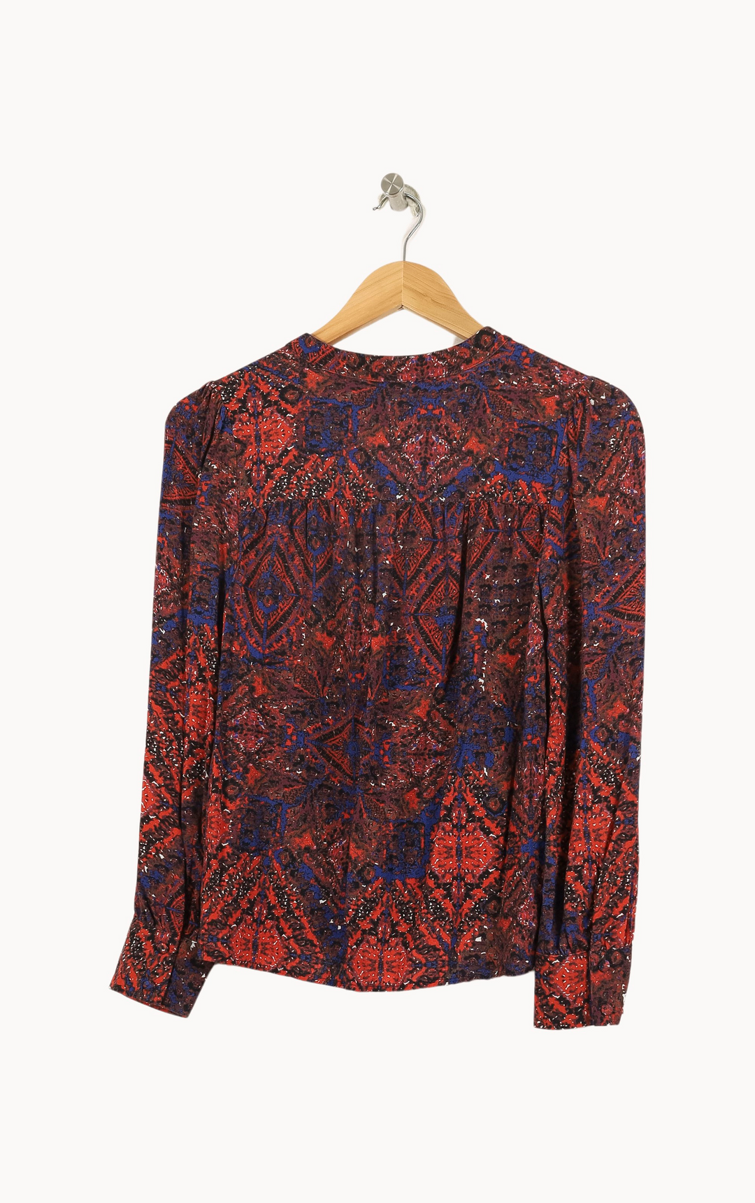 Blouse Rouge et Bleue - Taille S/36 de la marque La Fée Maraboutée | PARAD69118 - Vendu par Paradigme - Image 4