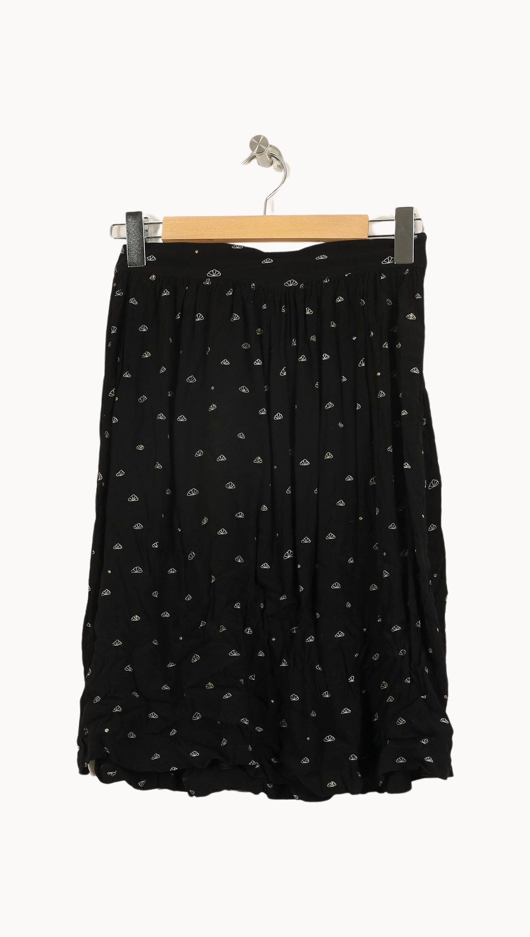 Jupe noire à motifs - Taille XS/34 de la marque Des petits hauts | PARAD42252 - Vendu par Paradigme - Image 2