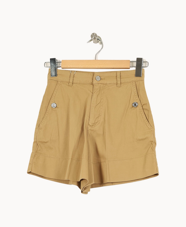 Short Beige - Taille XS/34 de la marque Vanessa Bruno | PARAD51485 - Vendu par Paradigme - Image 2