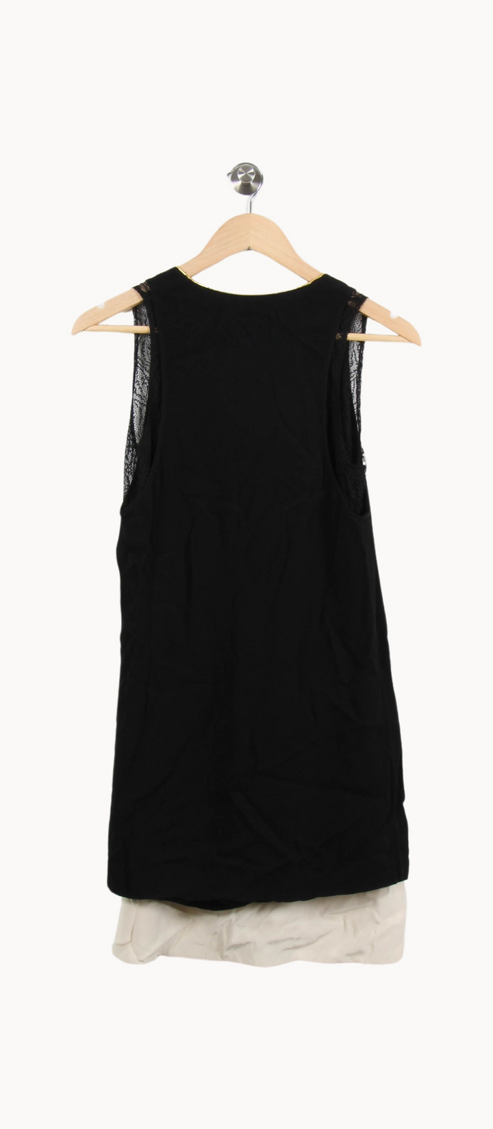 Robe noire et blanche - Taille S/36 de la marque Sandro | PARAD51286 - Vendu par Paradigme - Image 4