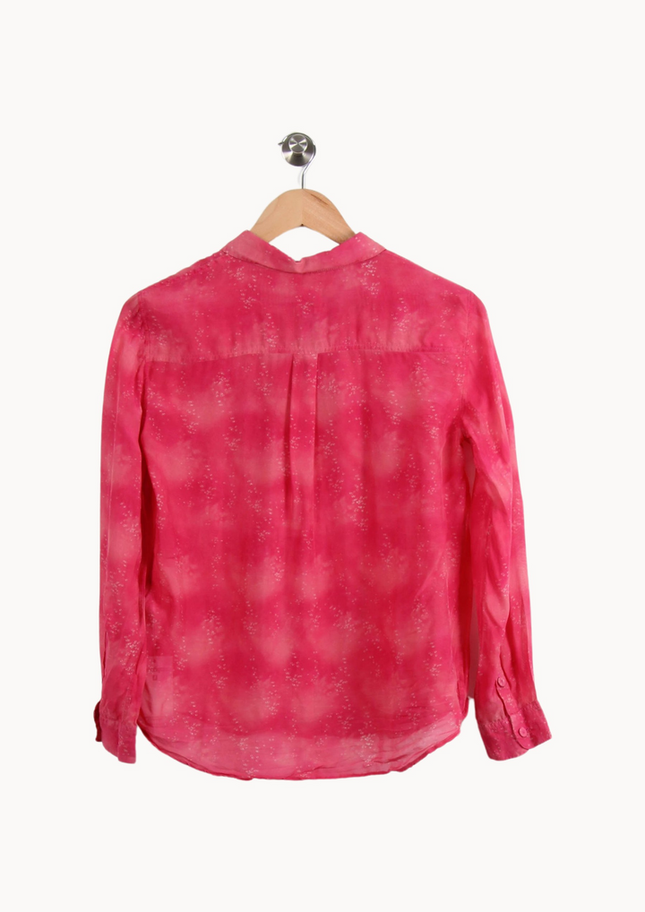 Chemise Rose - Taille M/38 de la marque Soi Paris | PARAD64995 - Vendu par Paradigme - Image 4