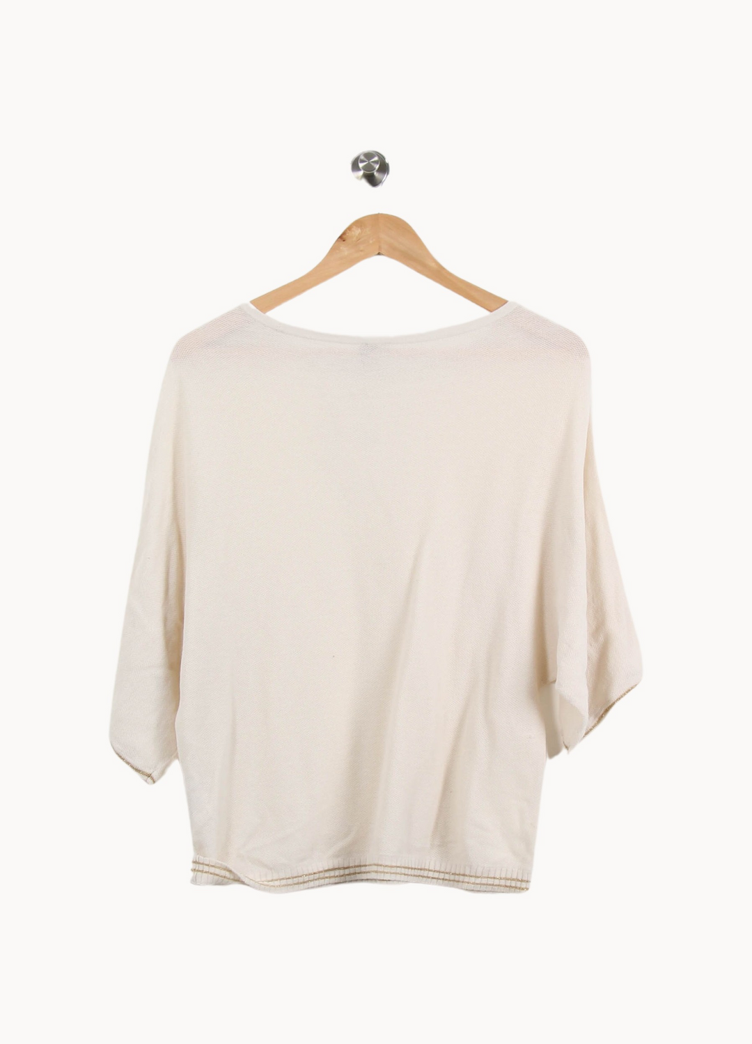 Top en maille beige - Taille L/40 de la marque Des petits hauts | PARAD42528 - Vendu par Paradigme - Image 4
