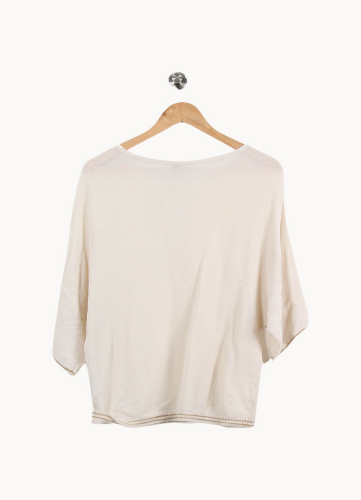Top en maille beige - Taille L/40 de la marque Des petits hauts | PARAD42528 - Vendu par Paradigme - Image 4