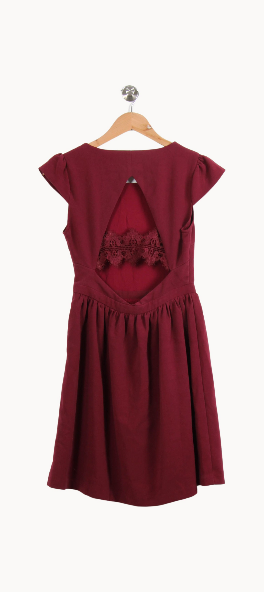 Robe Courte Bordeaux - Taille XS/34 de la marque Suncoo | PARAD51277 - Vendu par Paradigme - Image 4