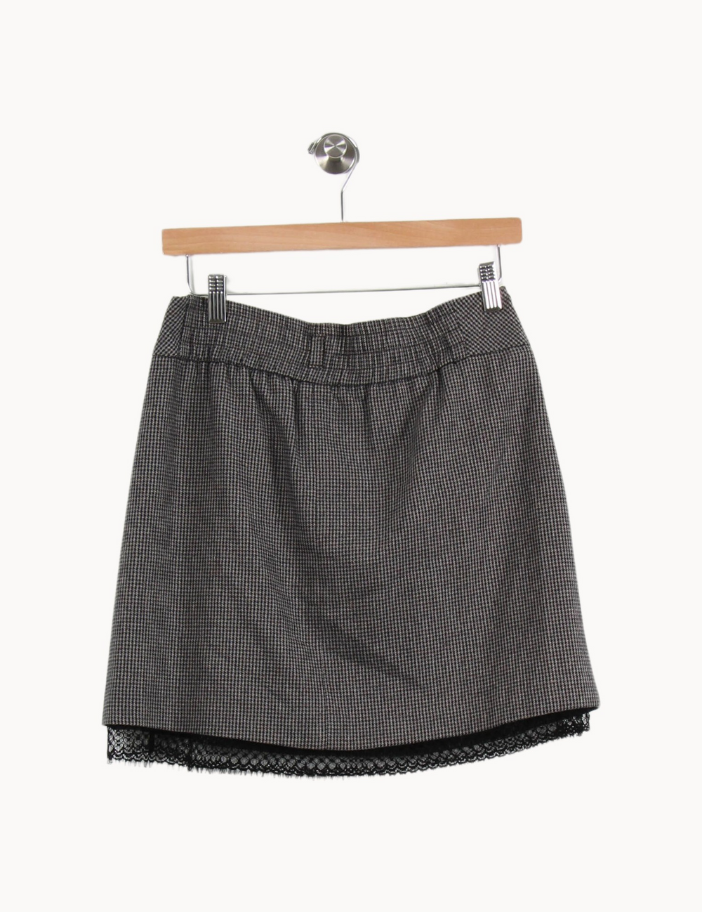 Jupe Courte Noire et Blanche - Taille S/36 de la marque One Step | PARAD55576 - Vendu par Paradigme - Image 2
